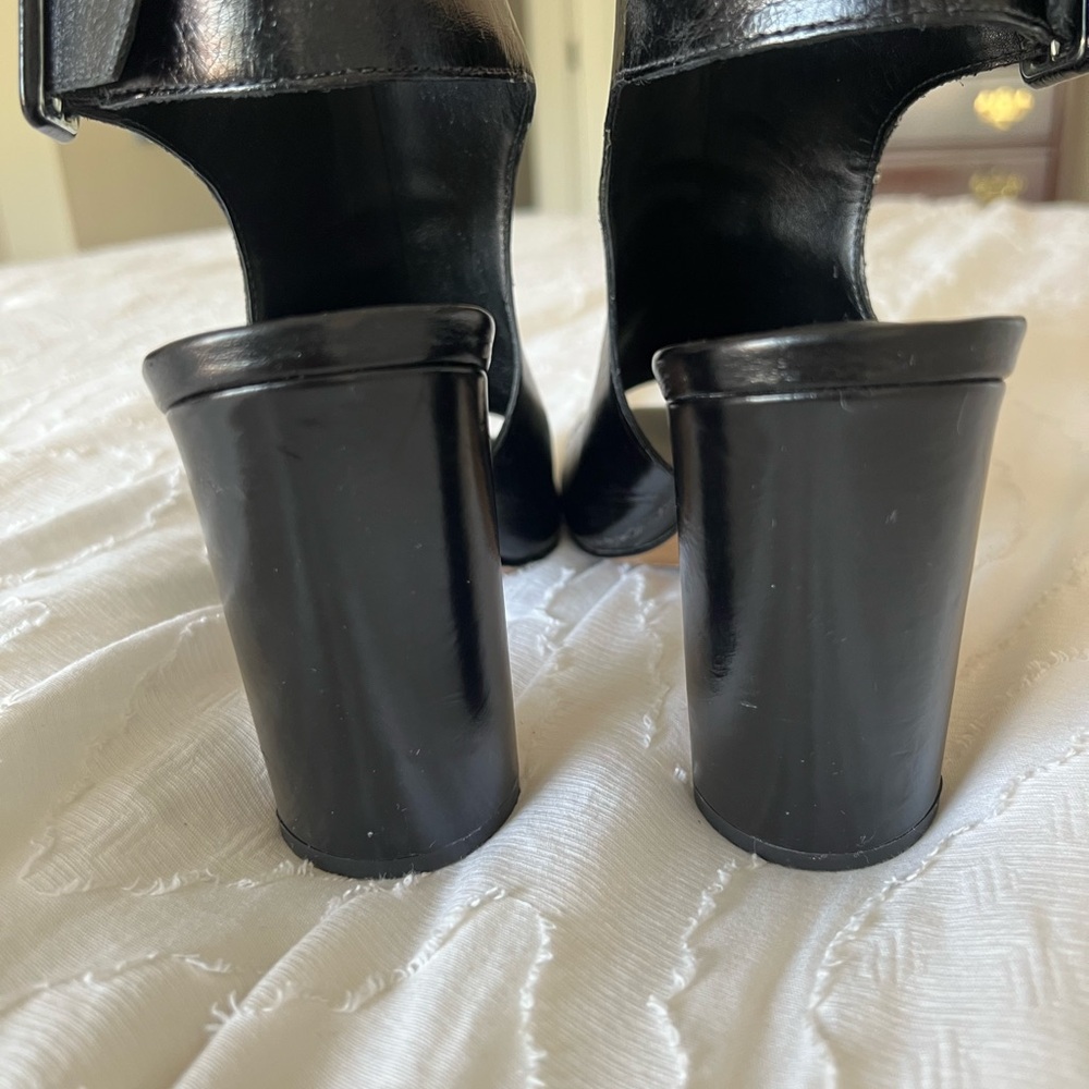 Vince Camuto Black Patent Leather Heels - Picture 13 of 14